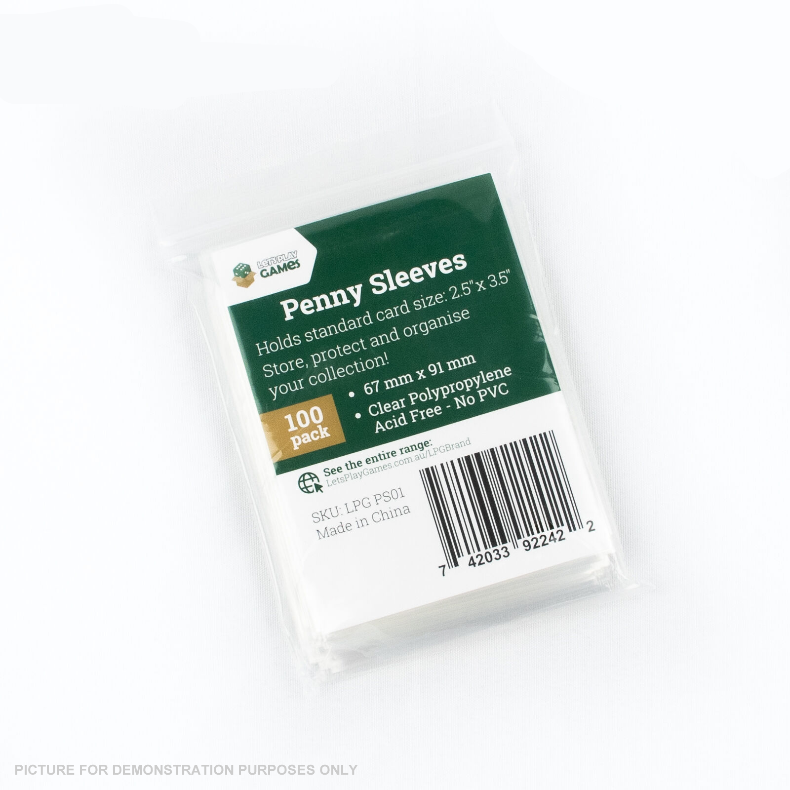 LPG Penny Sleeves Pack of 100